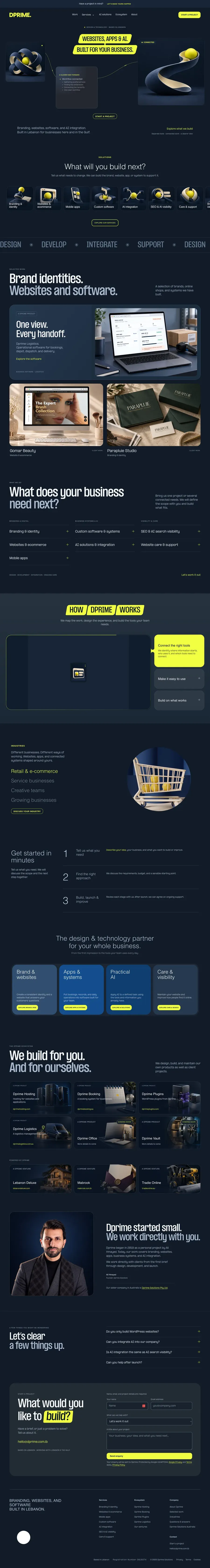 Dprime website