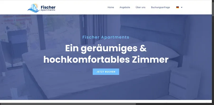 Fischer Apartments website