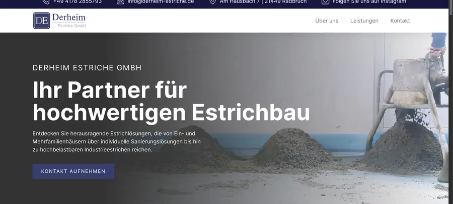 Derheim Estriche website