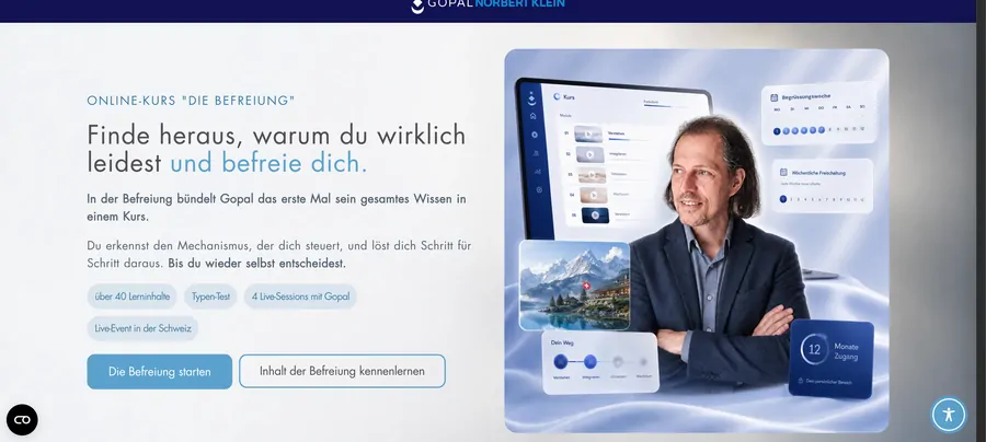 Gespräche mit Gopal website