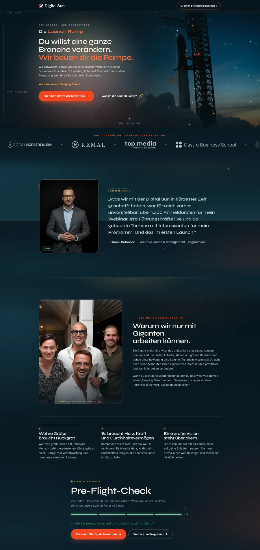 Digital Sun website