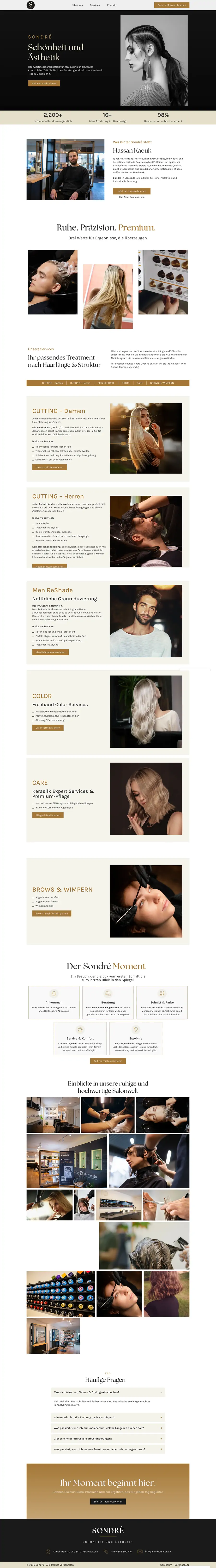 Sondré website
